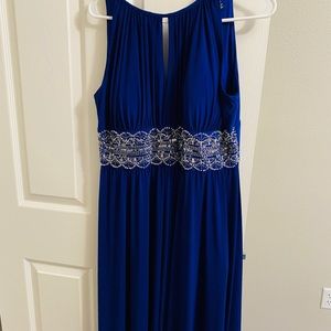 Size 12 royal blue formal gown